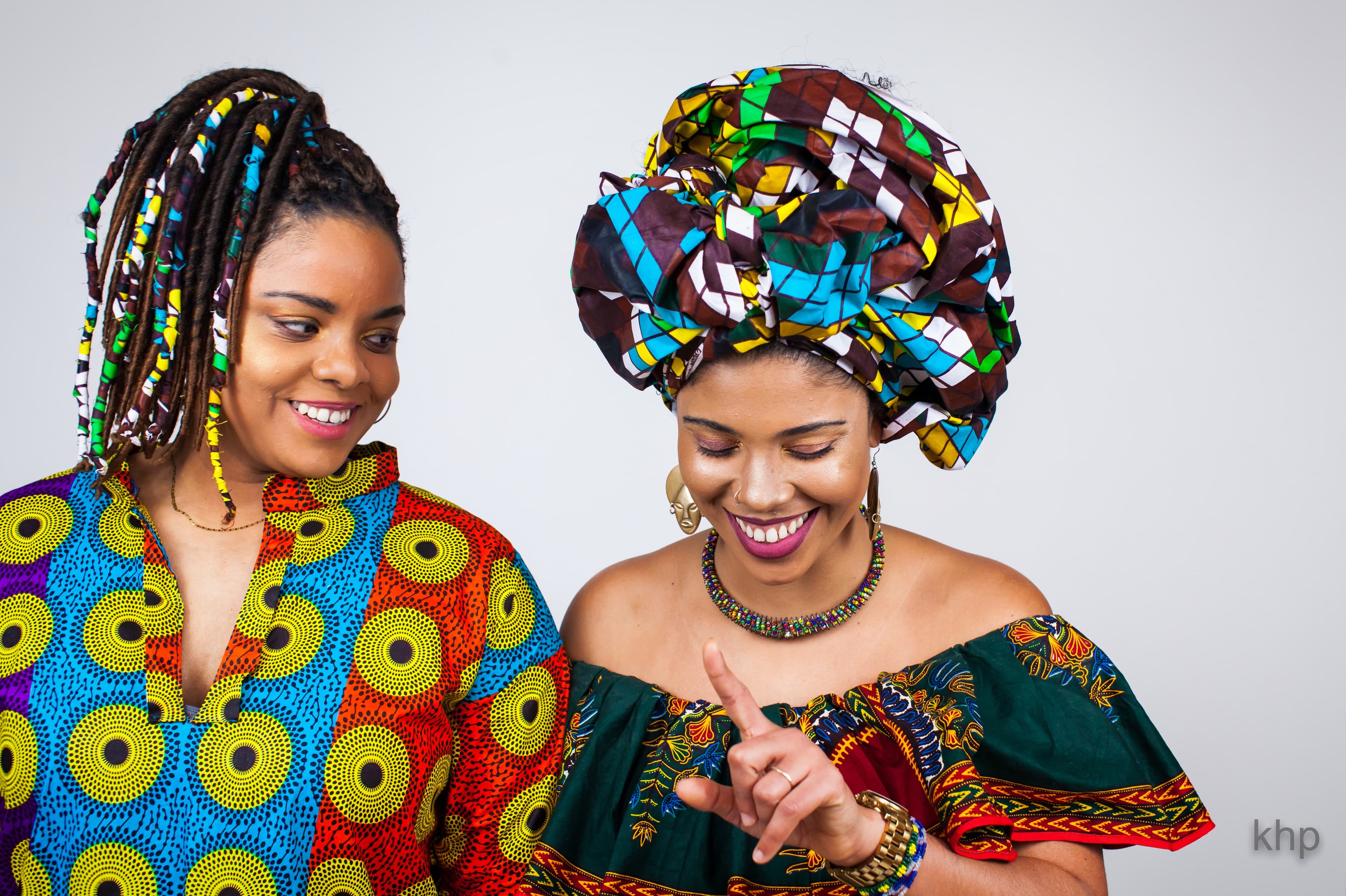 Cuban-Canadian musicians Elizabeth Rodriguez and Magdelys Savigne of the band OKAN